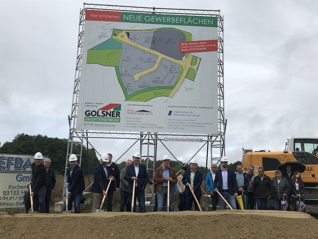 Neues Projekt: Entwicklung Gewerbegebiet Hormersdorf